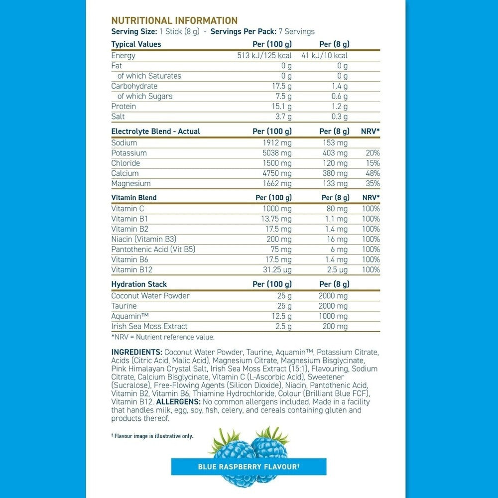 Applied Nutrition Hydration+ Stick Pack - 7 x 8 g