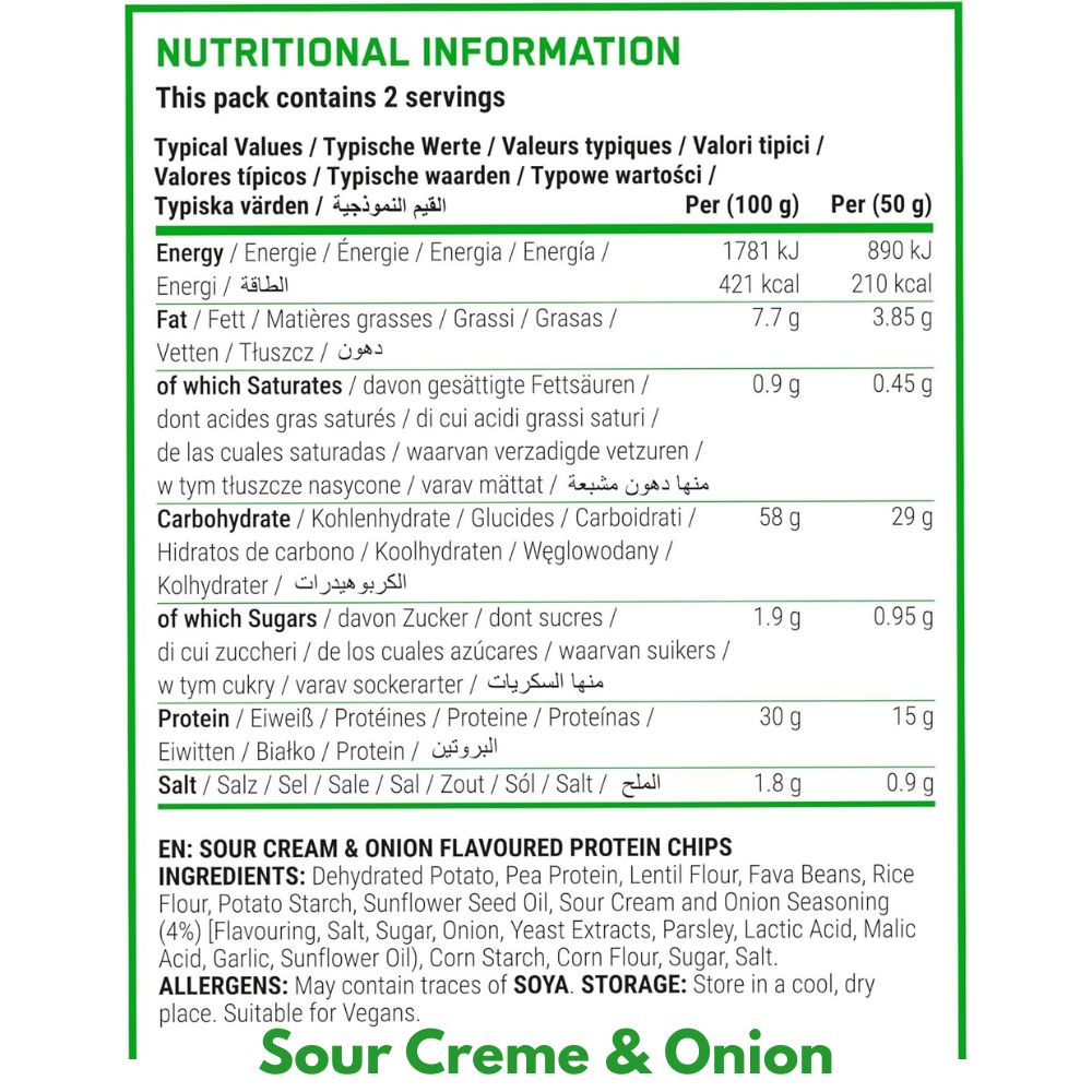 Applied Nutrition Protein Chips  - 7 x 50 g