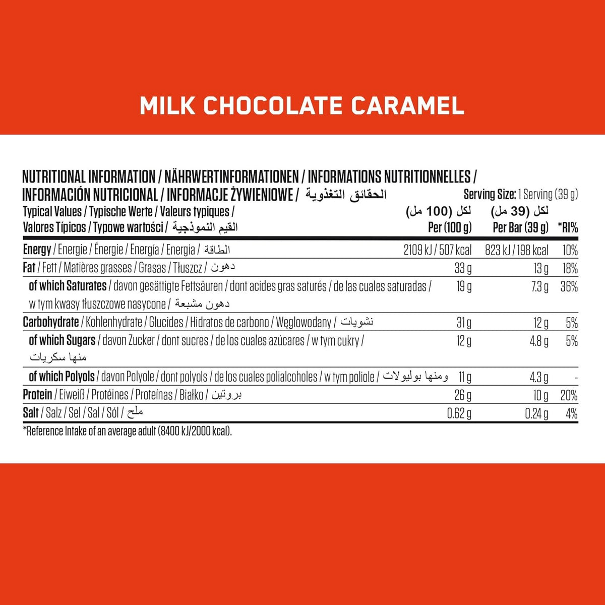 Applied Nutrition Protein Wafer - 12 x 39 g