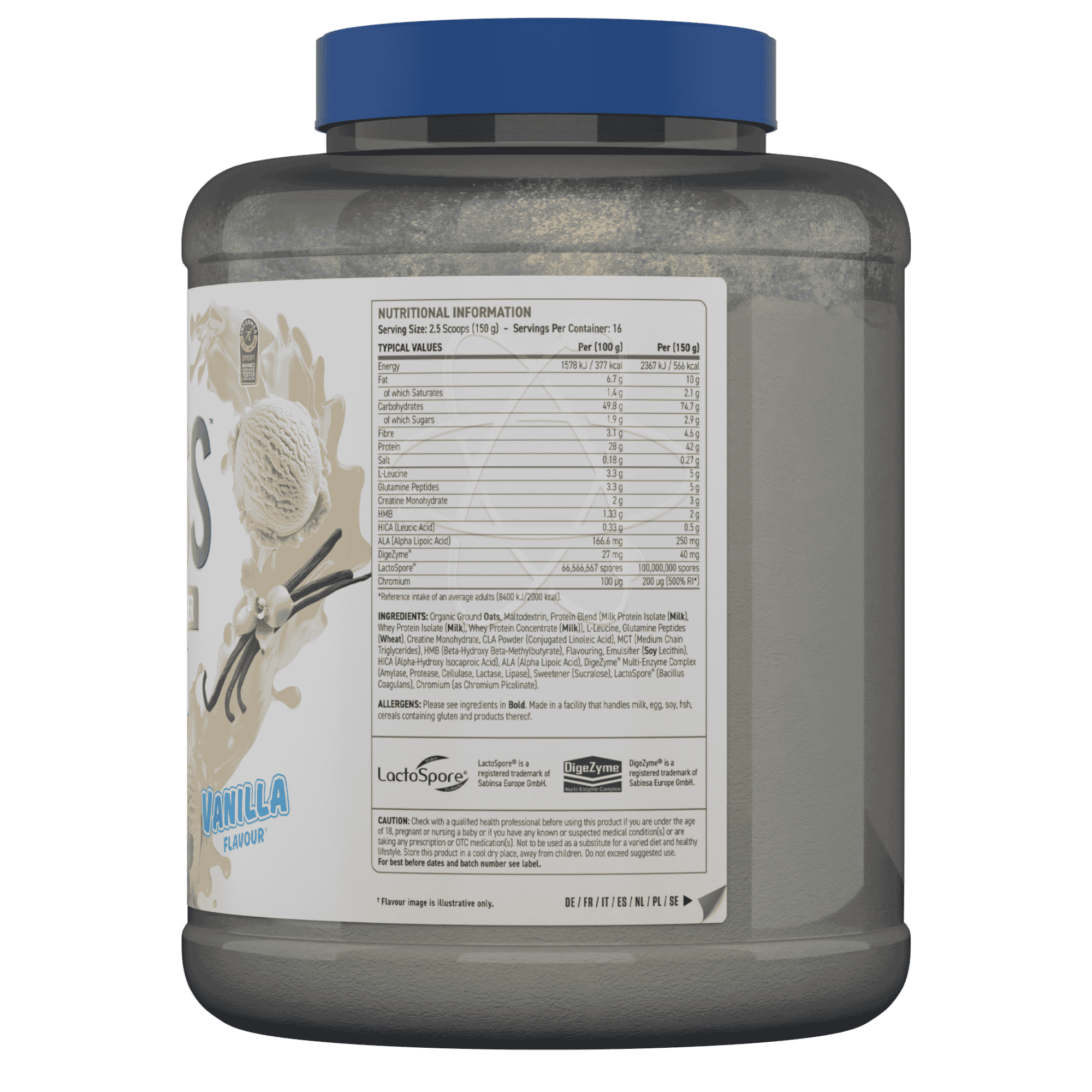 Applied Nutrition Critical Mass Professional - 2400 g