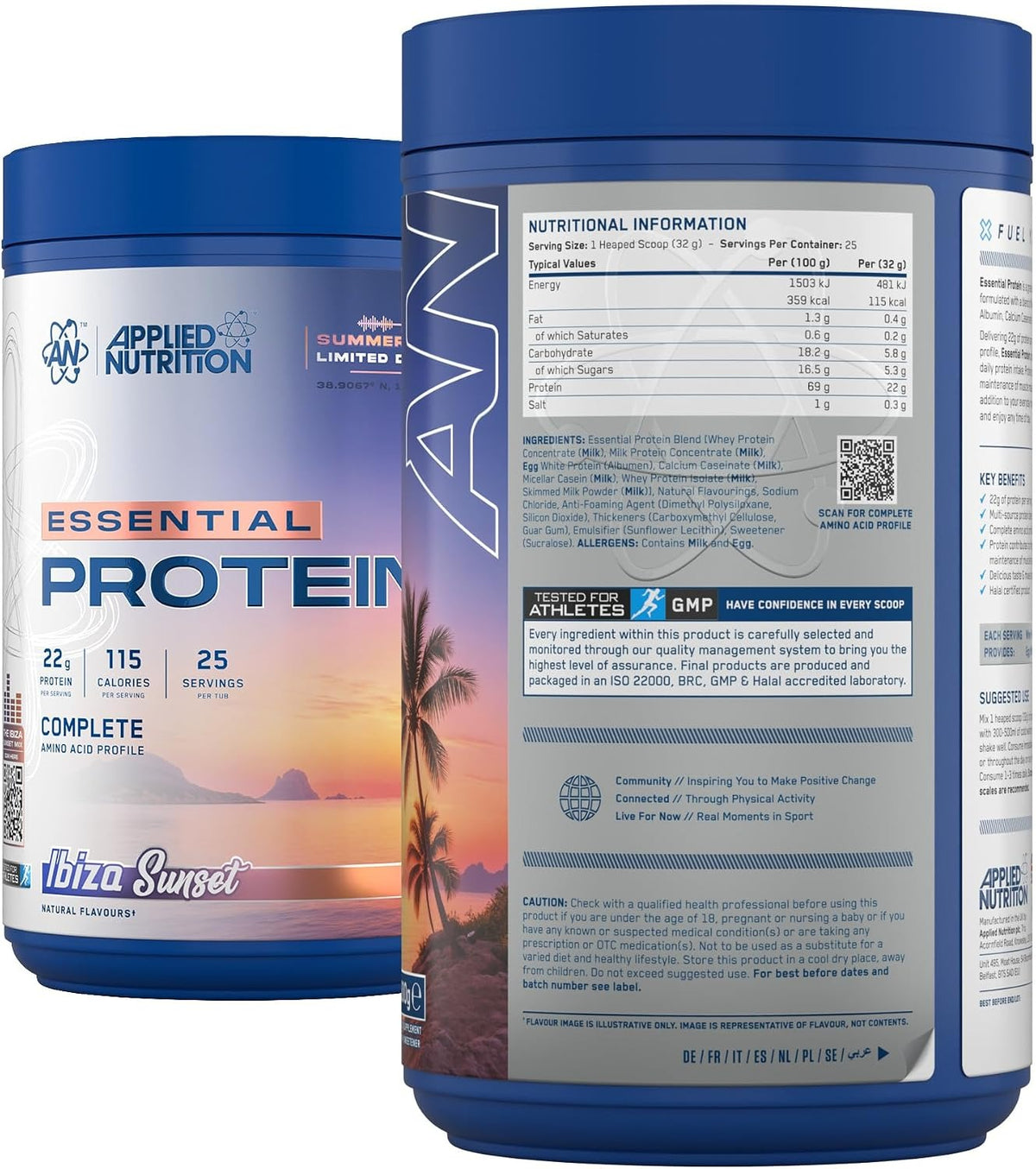 Applied Nutrition Essential Protein - 800 g
