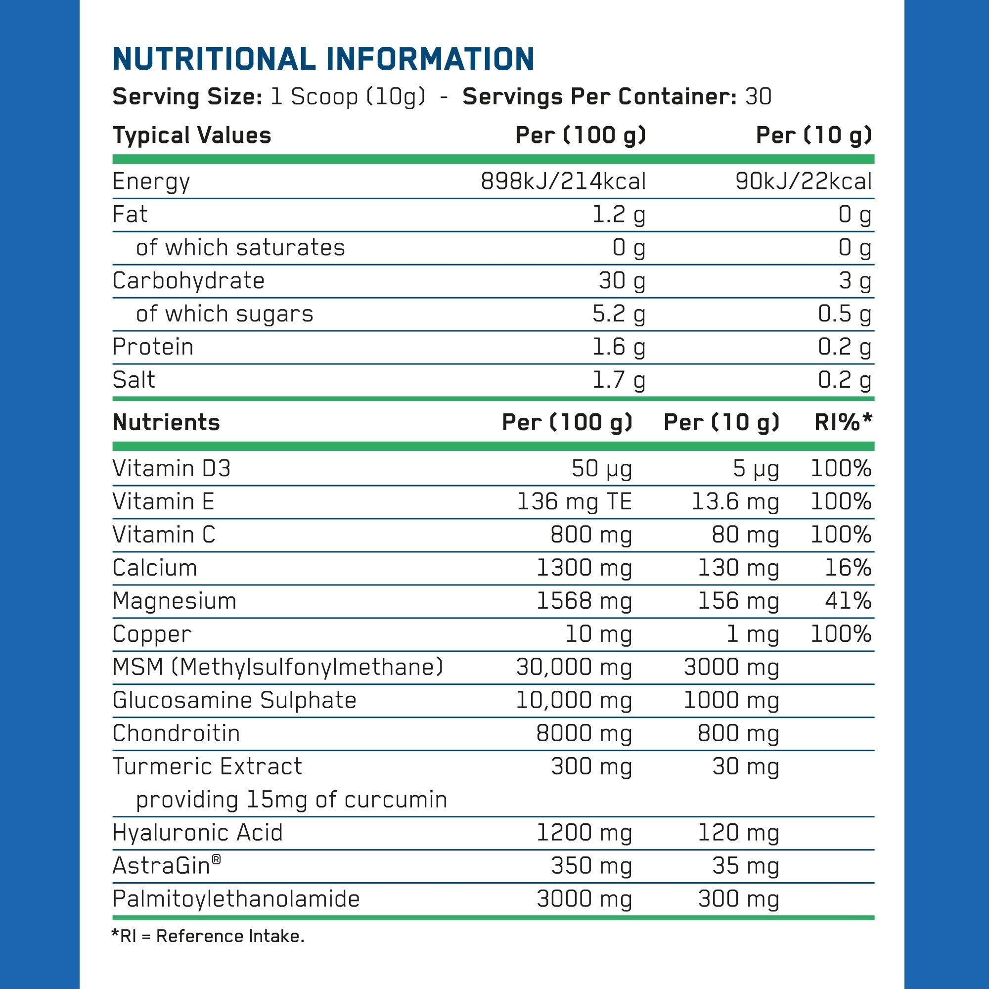 Applied Nutrition Joint Complex - 300 g