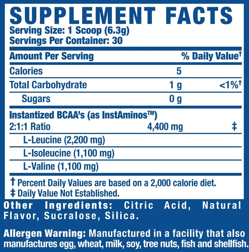 RCSS BCAA-XS Powder - 200 g