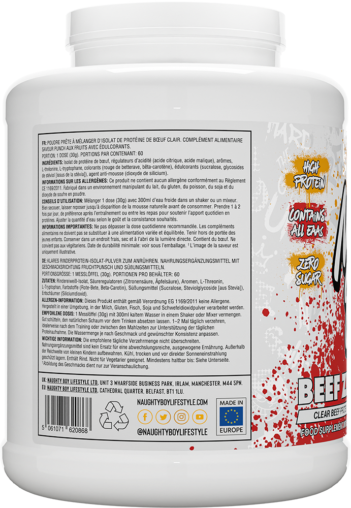 Naughty Boy Beef Zero - 1800 g