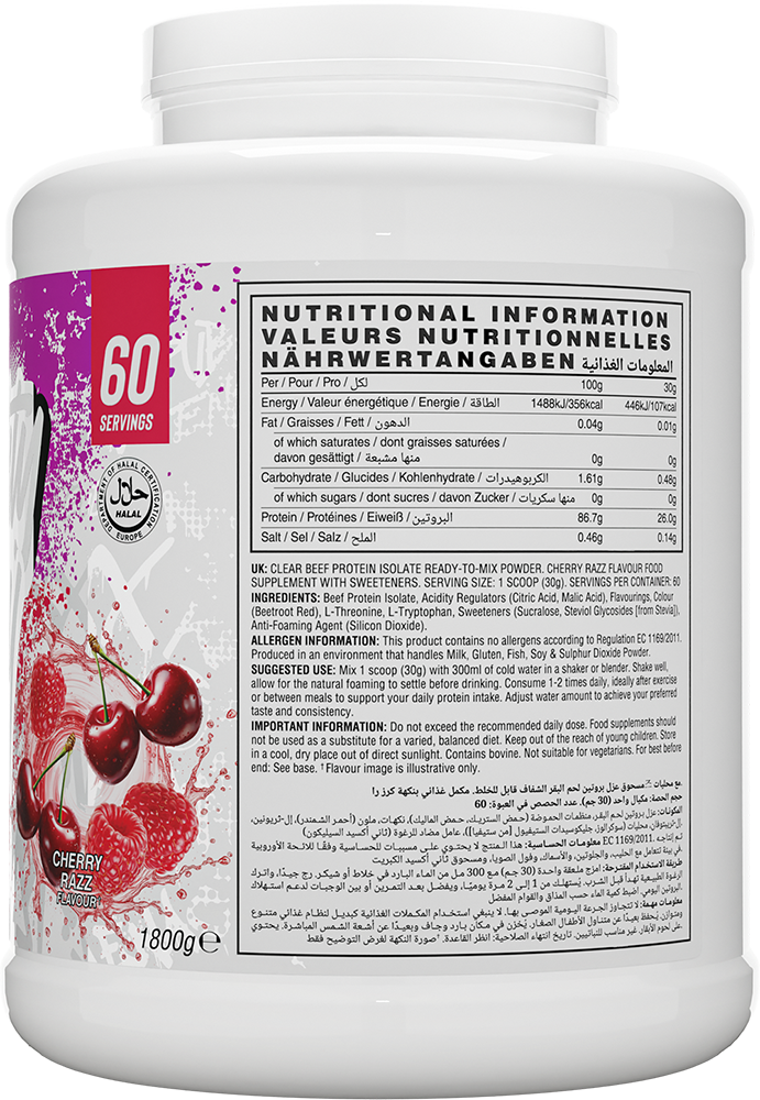 Naughty Boy Beef Zero - 1800 g