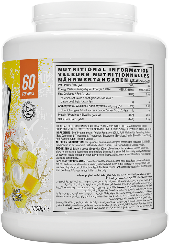 Naughty Boy Beef Zero - 1800 g