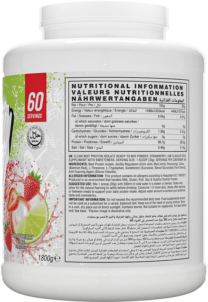 Naughty Boy Beef Zero - 1800 g
