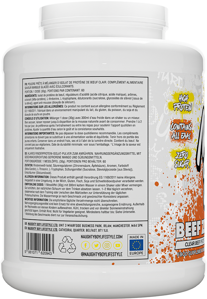 Naughty Boy Beef Zero - 1800 g