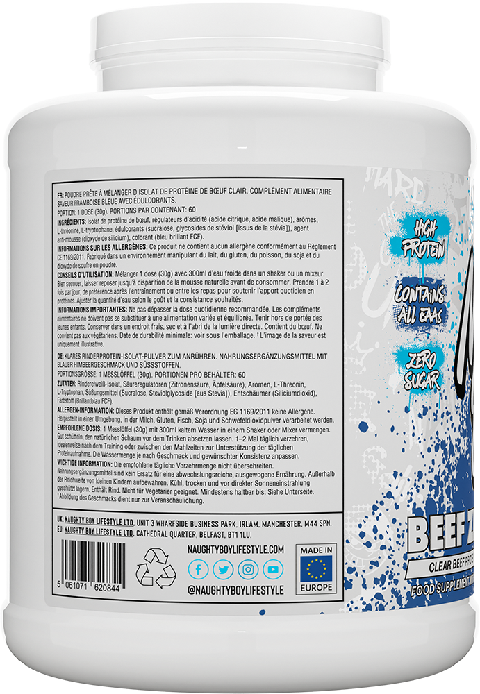 Naughty Boy Beef Zero - 1800 g