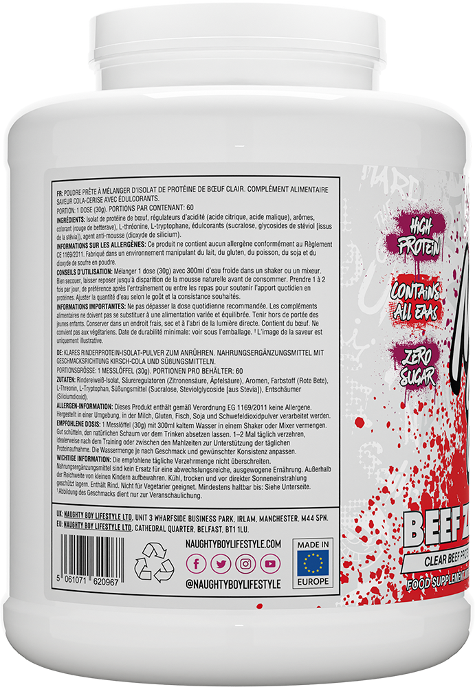 Naughty Boy Beef Zero - 1800 g