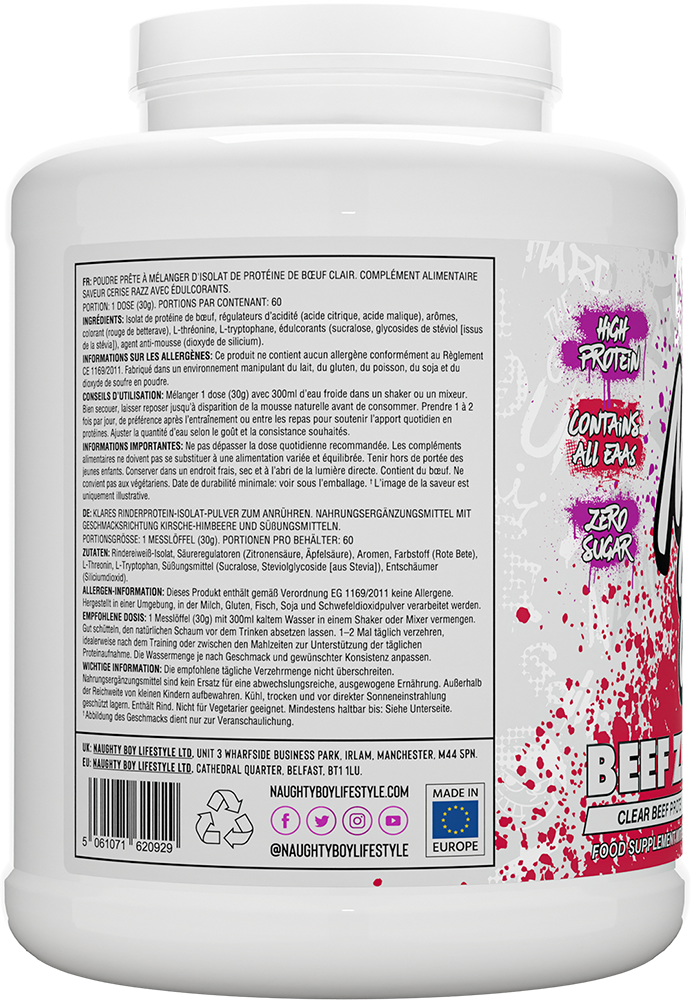 Naughty Boy Beef Zero - 1800 g