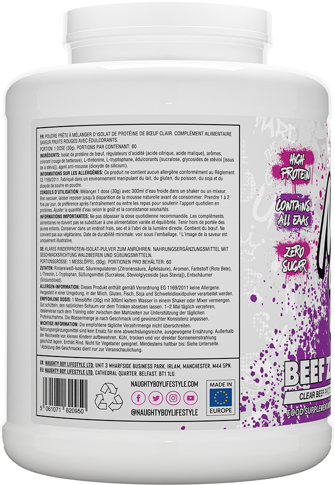 Naughty Boy Beef Zero - 1800 g