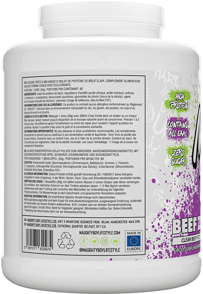 Naughty Boy Beef Zero - 1800 g