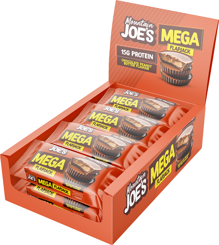 Mountain Joe´s Mega Flapjack - 12 x 100 g