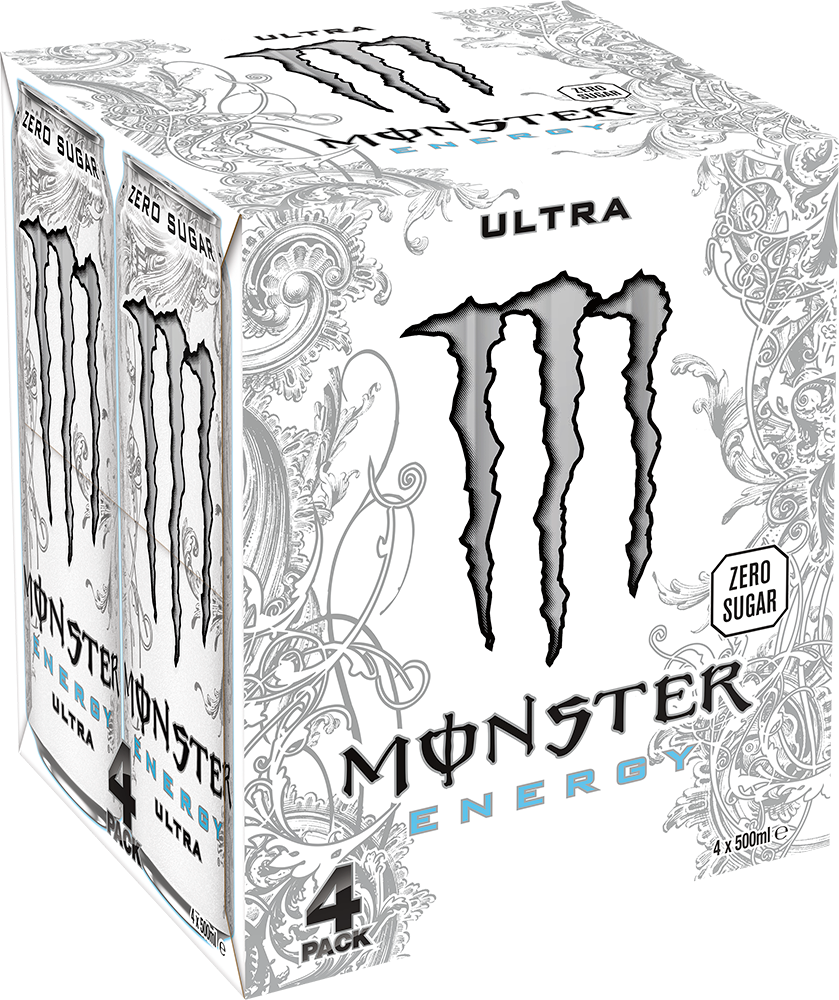 Monster Energy Ultra - 4 x 500 ml