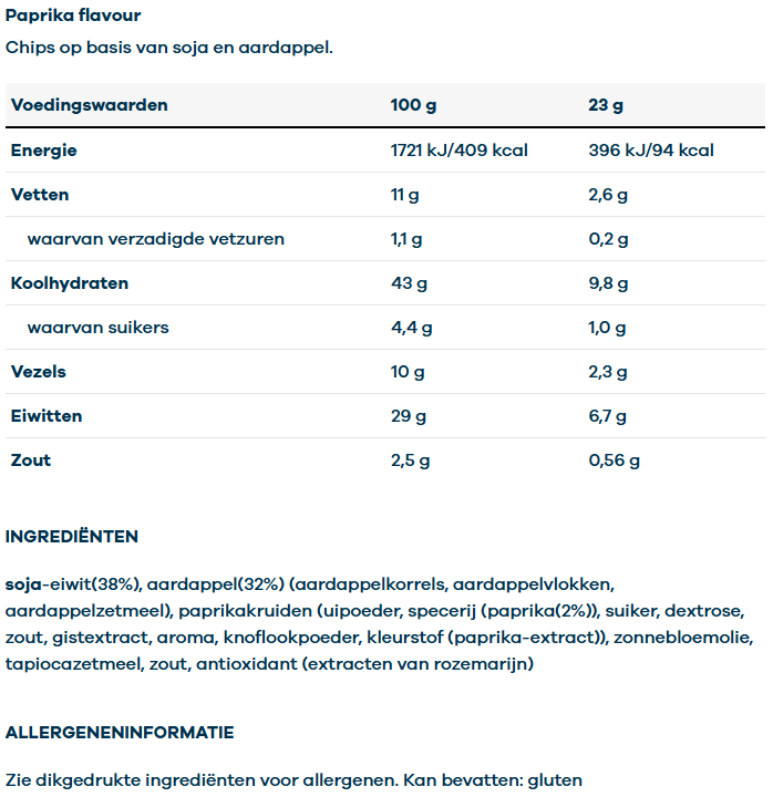Body & Fit Smart Chips - 12 x 23 g