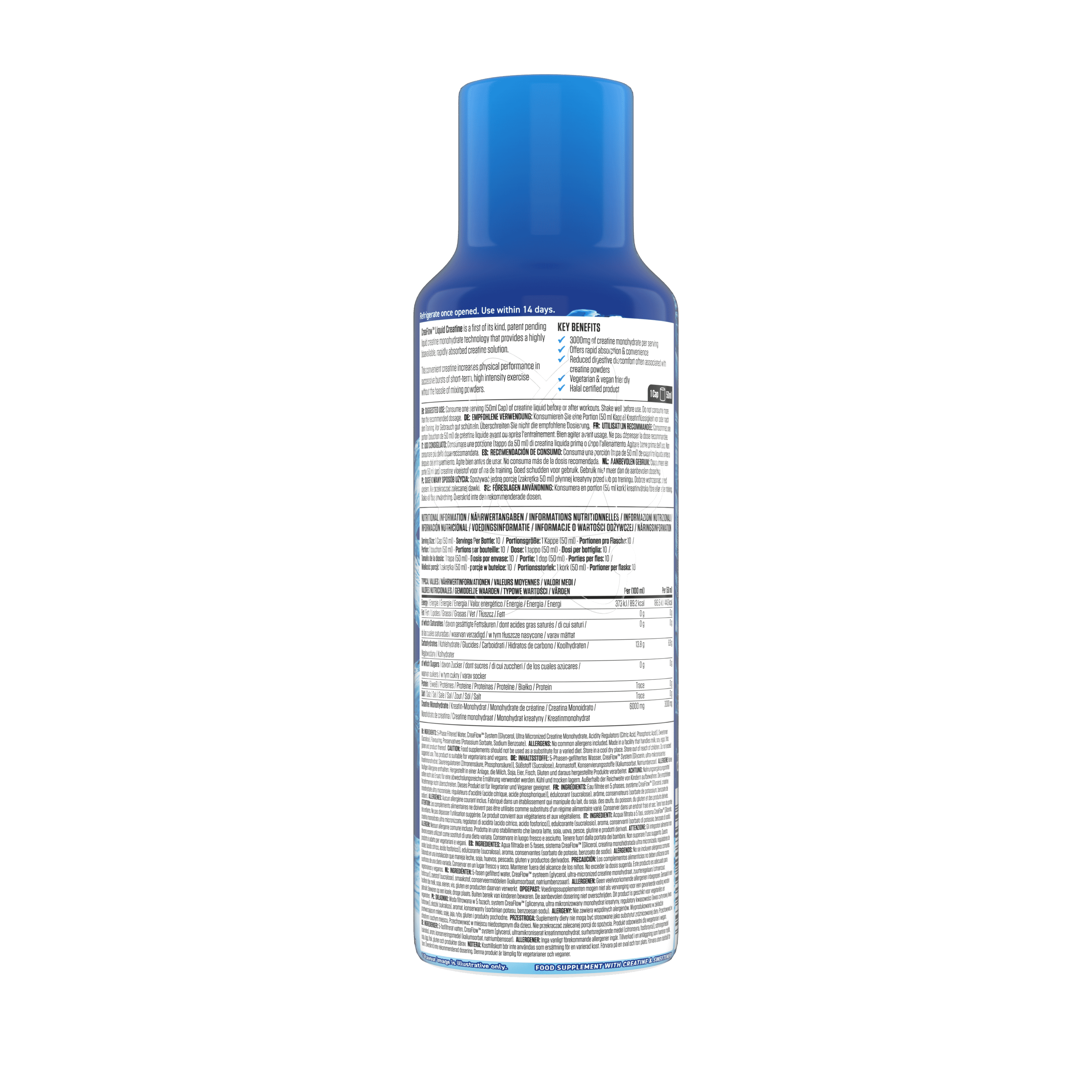 Applied Nutrition CreaFlow Liquid Creatine - 500 ml