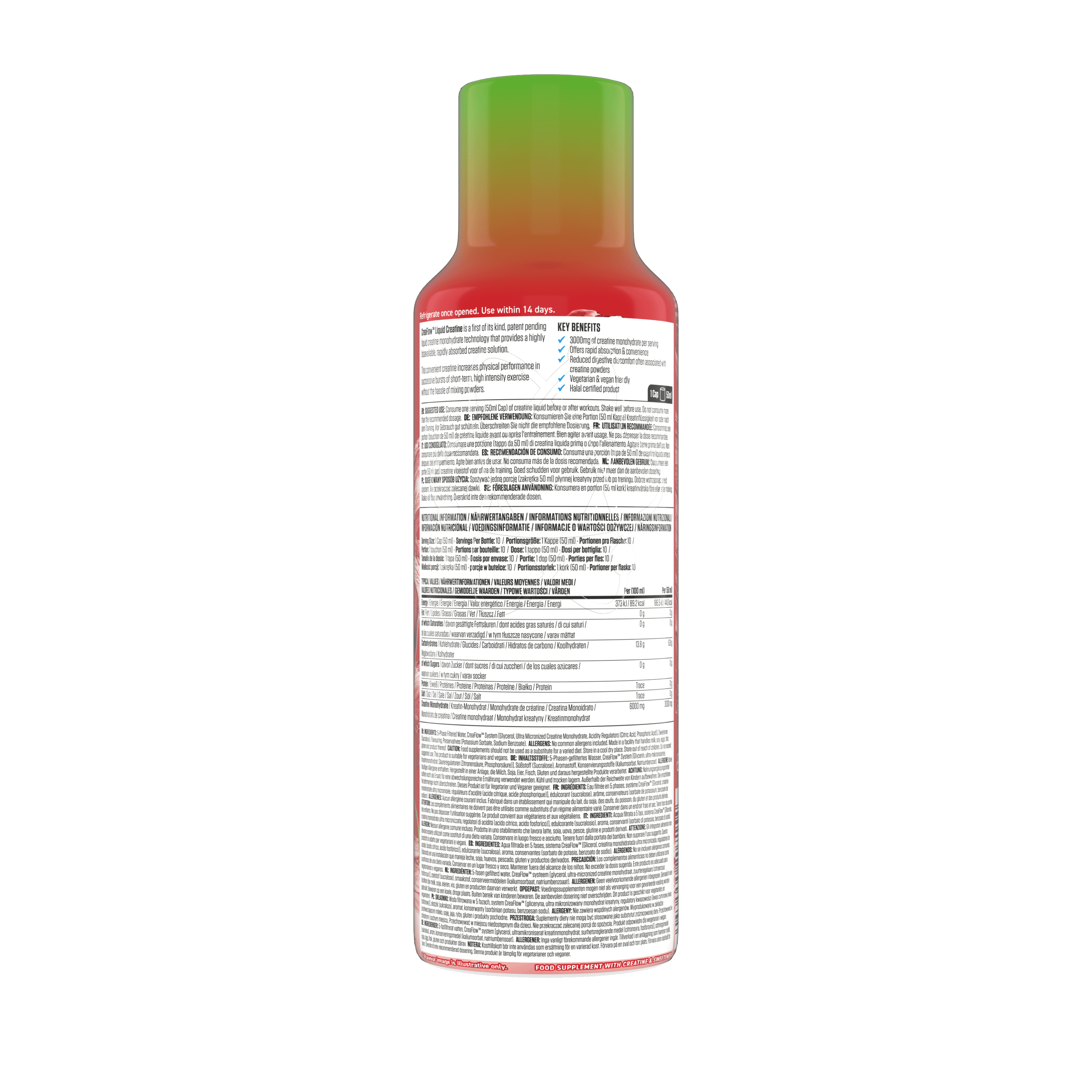 Applied Nutrition CreaFlow Liquid Creatine - 500 ml