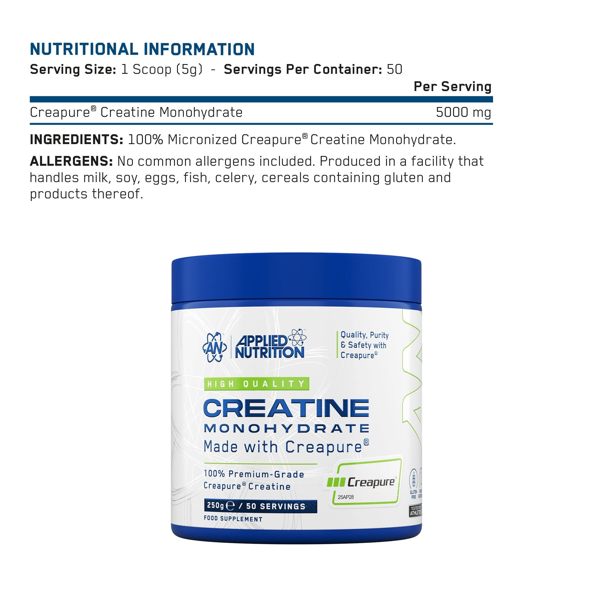 Applied Nutrition Creatine Creapure