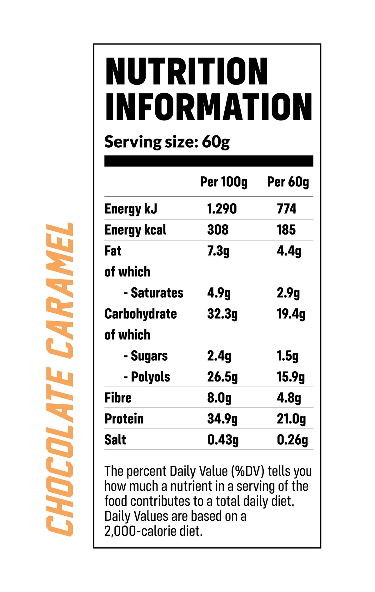 DY Nutrition Whey Protein Bar - 12 x 60 g