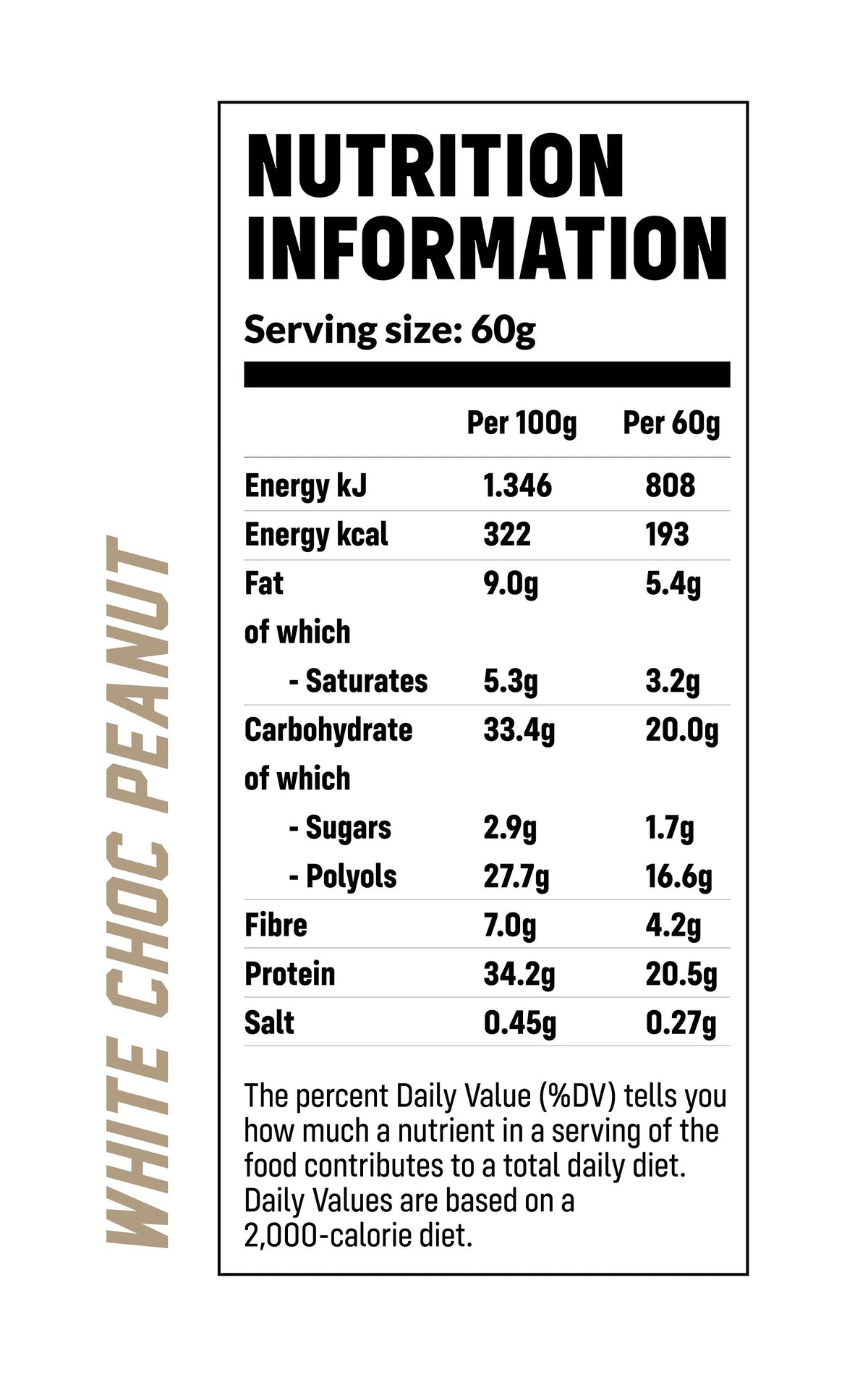 DY Nutrition Whey Protein Bar - 12 x 60 g