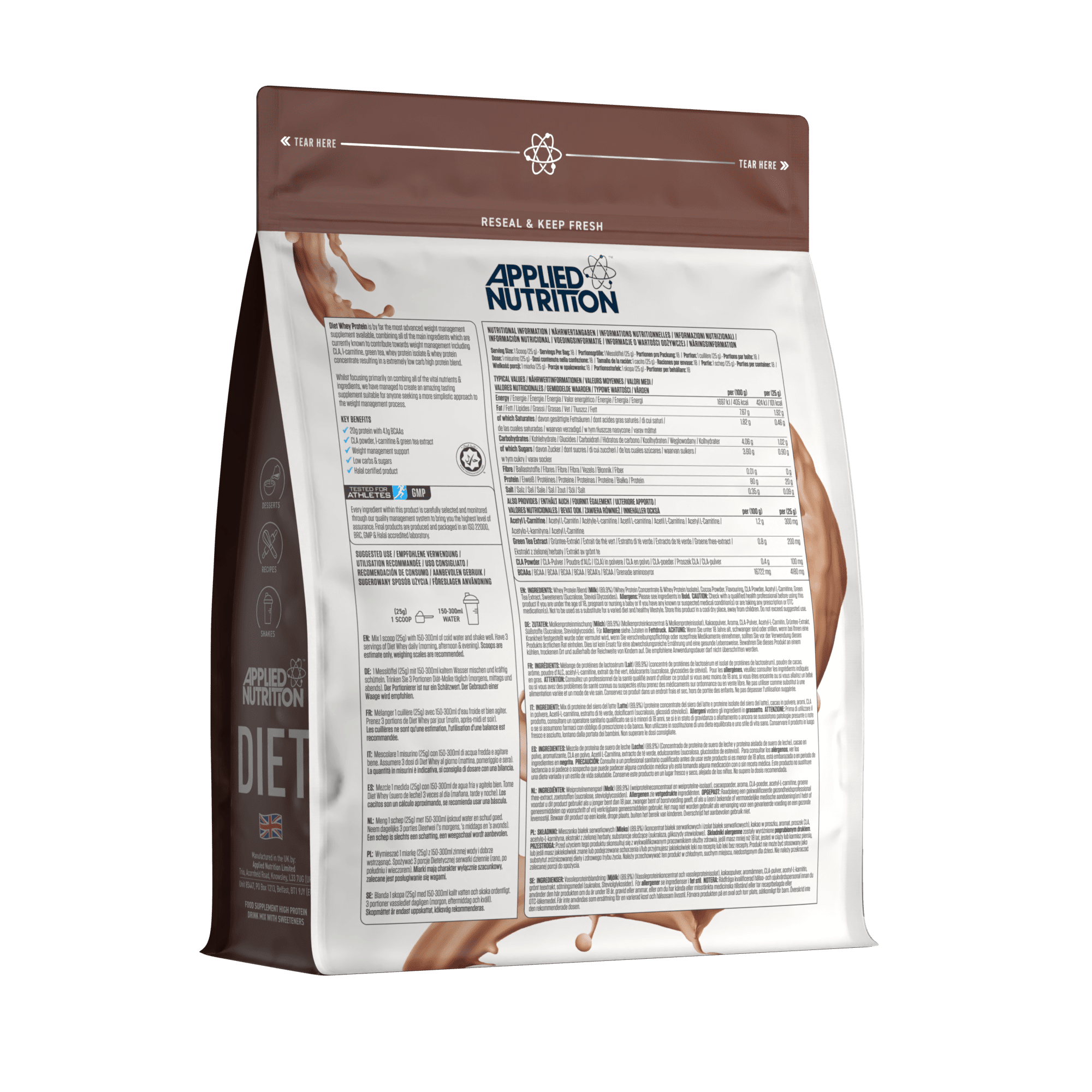 Applied Nutrition Diet Whey Protein - 450 g