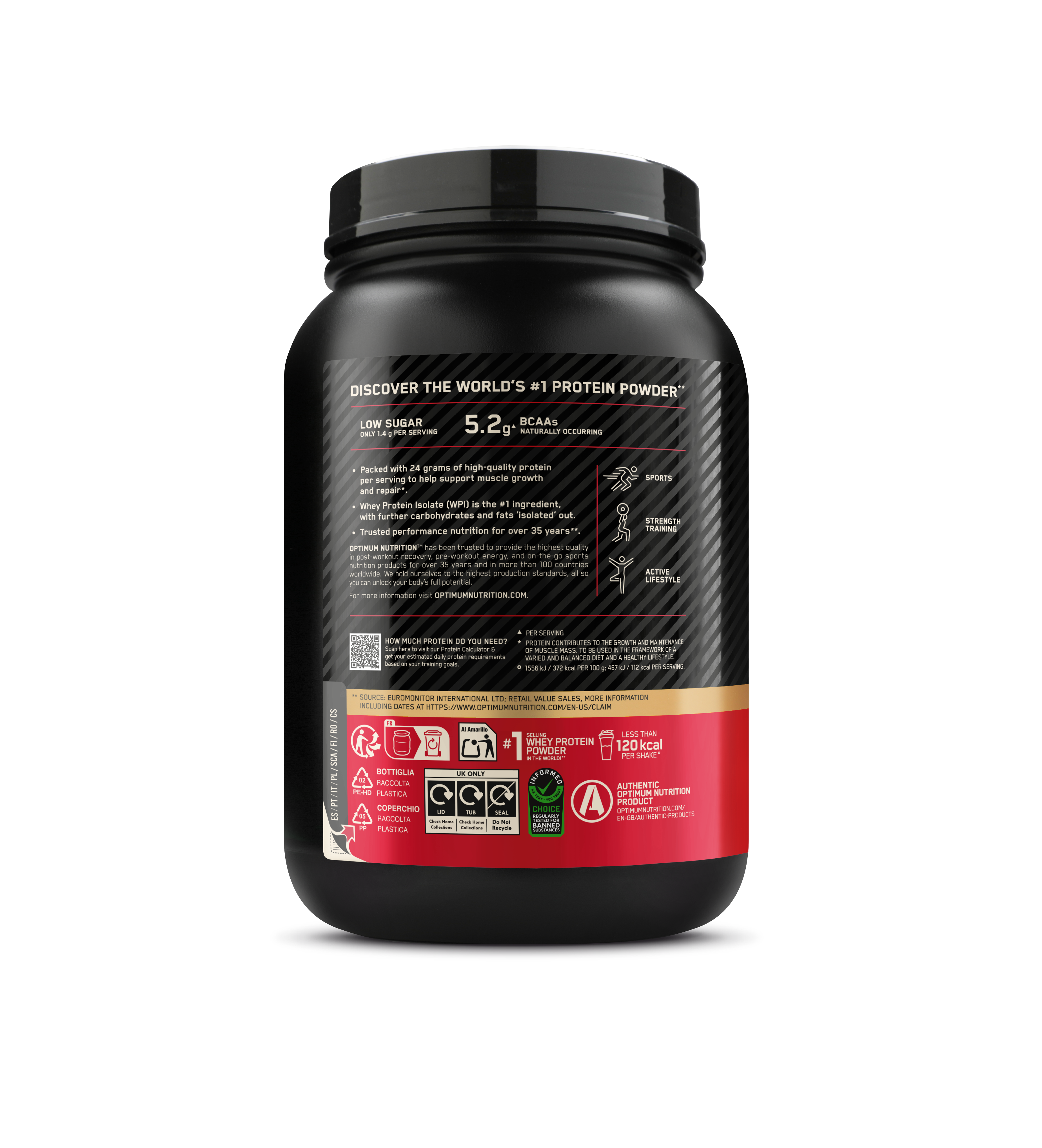 Optimum Nutrition Gold Standard 100% Whey - 780 g