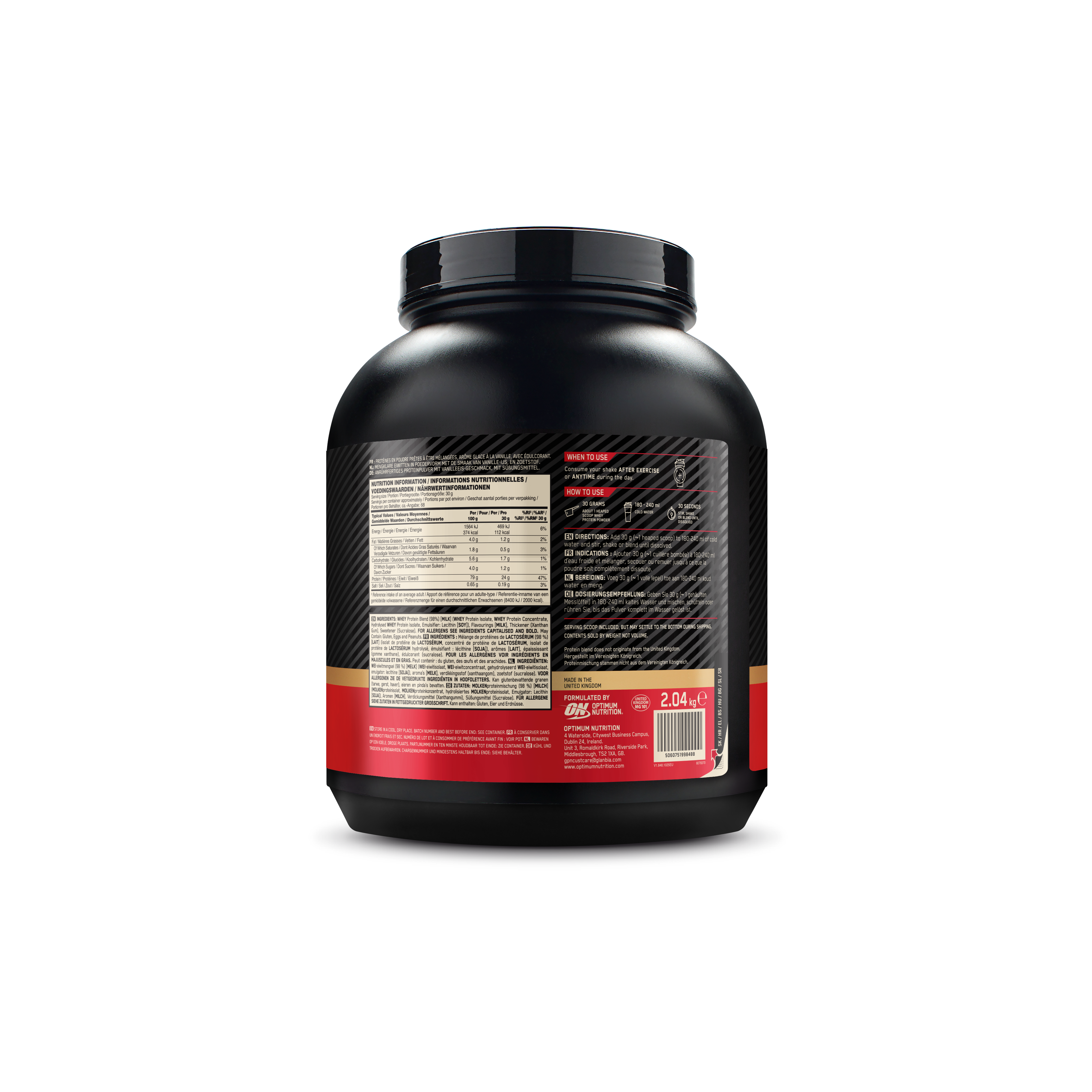 Optimum Nutrition Gold Standard 100% Whey - 2000 g