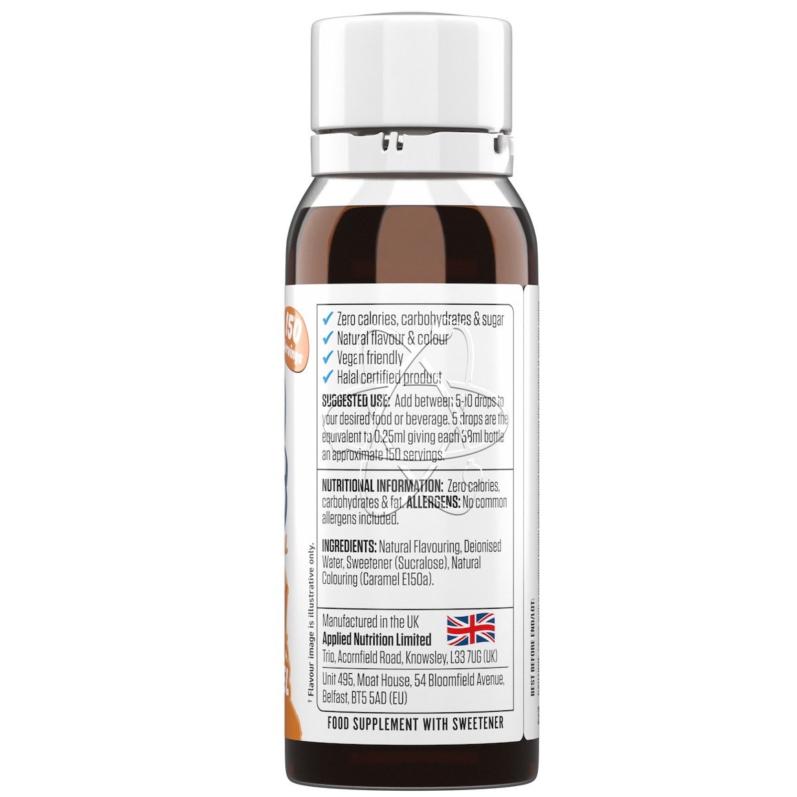 Applied Nutrition Fit Cuisine Flavo Drops - 38 ml