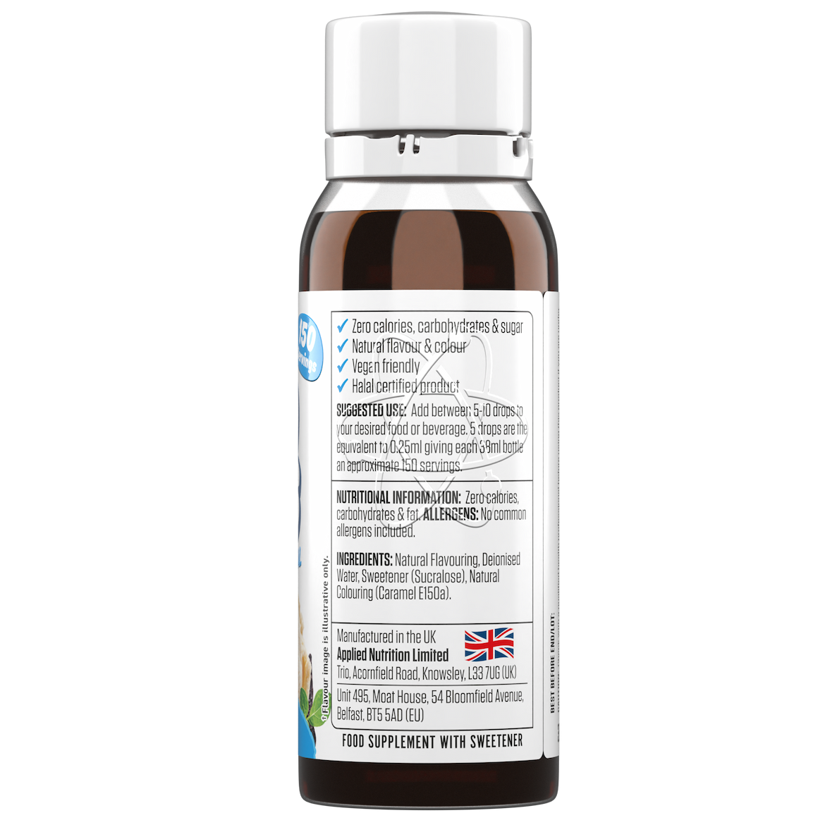 Applied Nutrition Fit Cuisine Flavo Drops - 38 ml