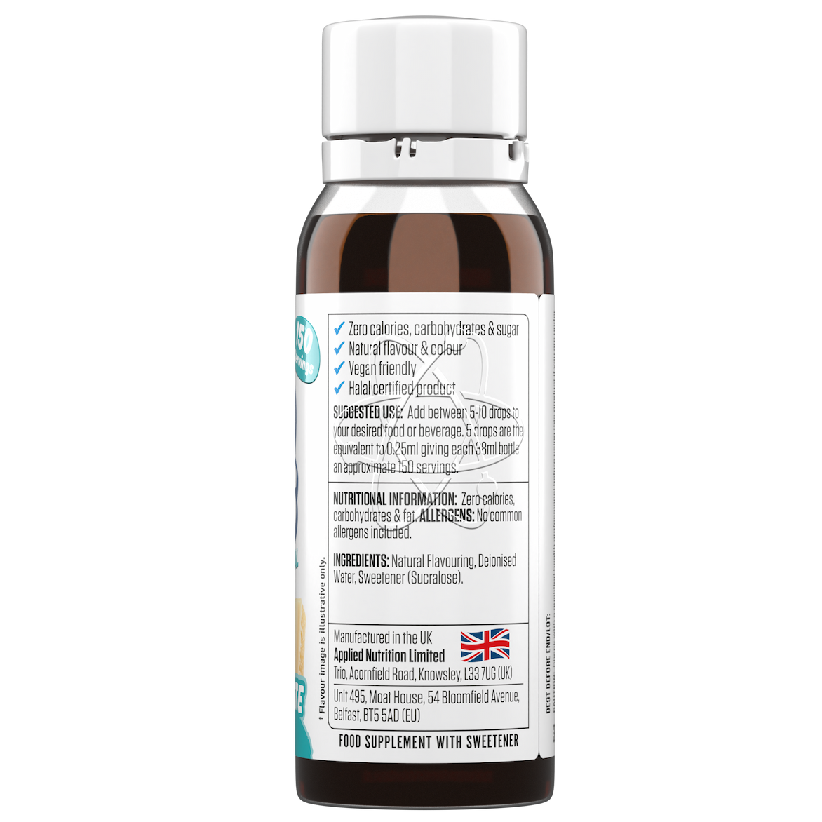 Applied Nutrition Fit Cuisine Flavo Drops - 38 ml