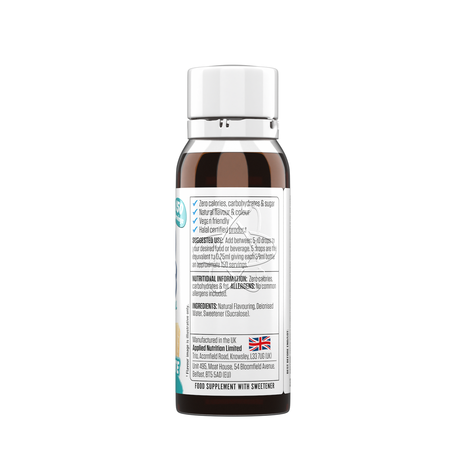 Applied Nutrition Fit Cuisine Flavo Drops - 38 ml