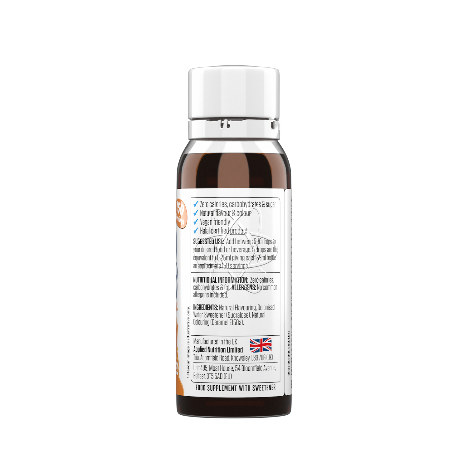 Applied Nutrition Fit Cuisine Flavo Drops - 38 ml