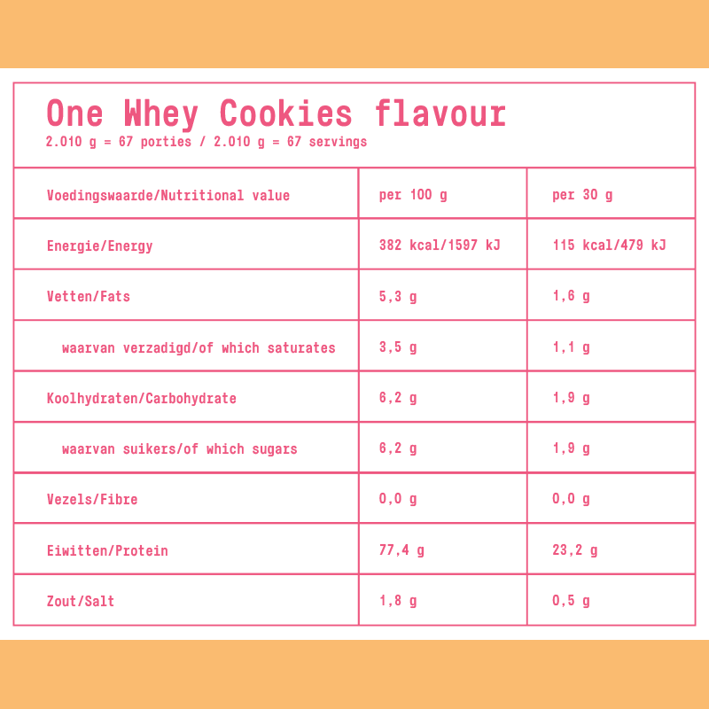 Fit & Co One Whey - 2010 g