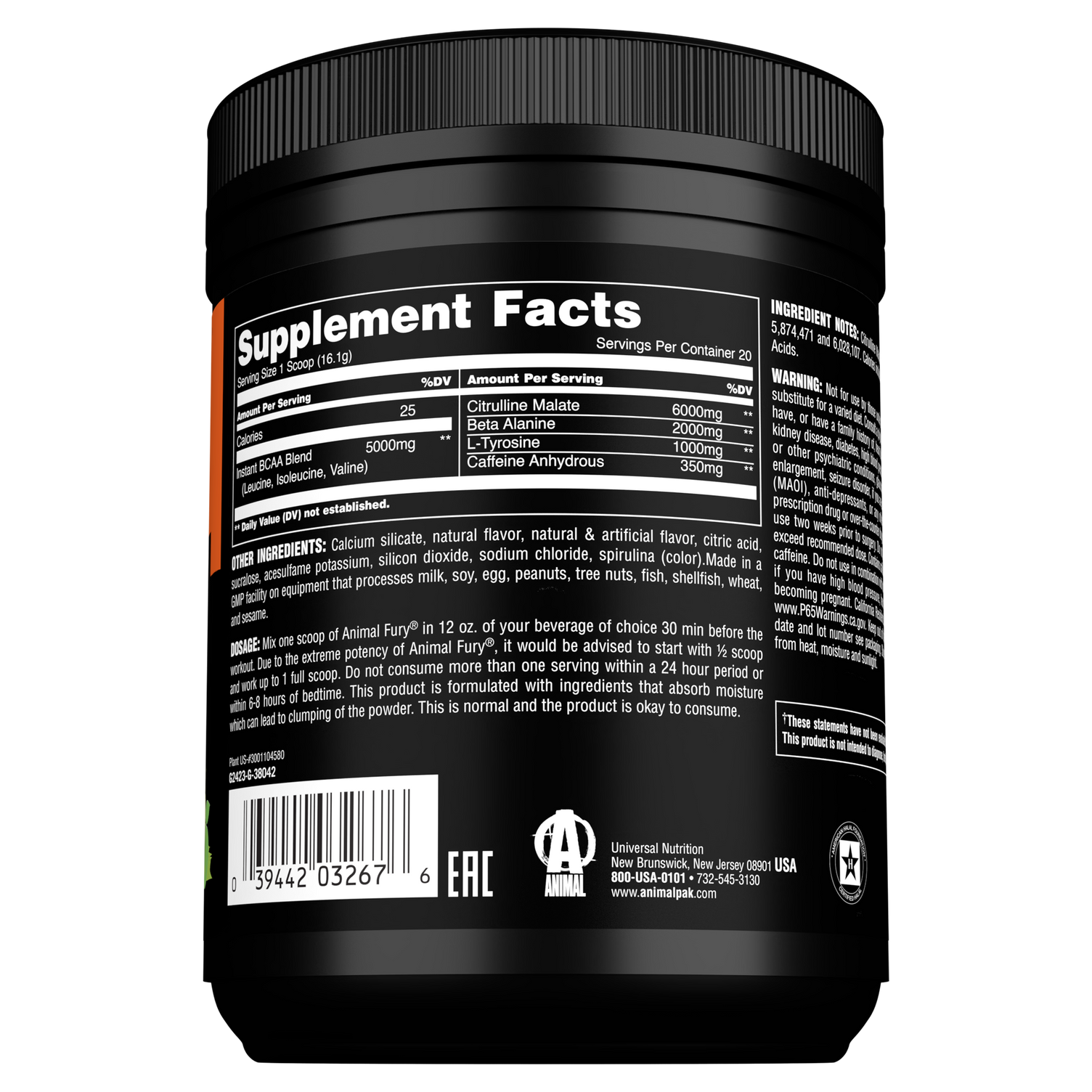 Animal Fury  - 20 servings