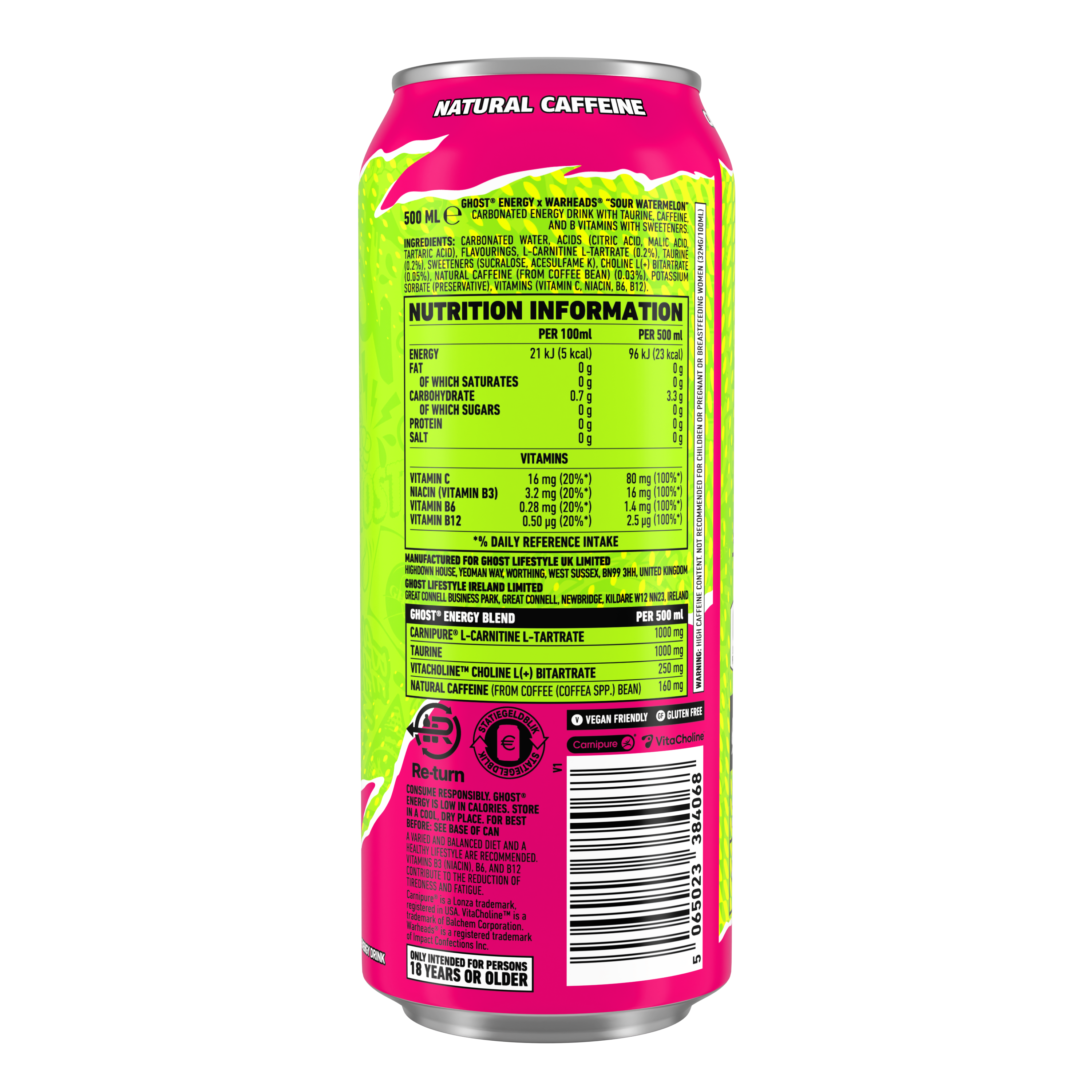 Ghost Energy - 12 x 500 ml