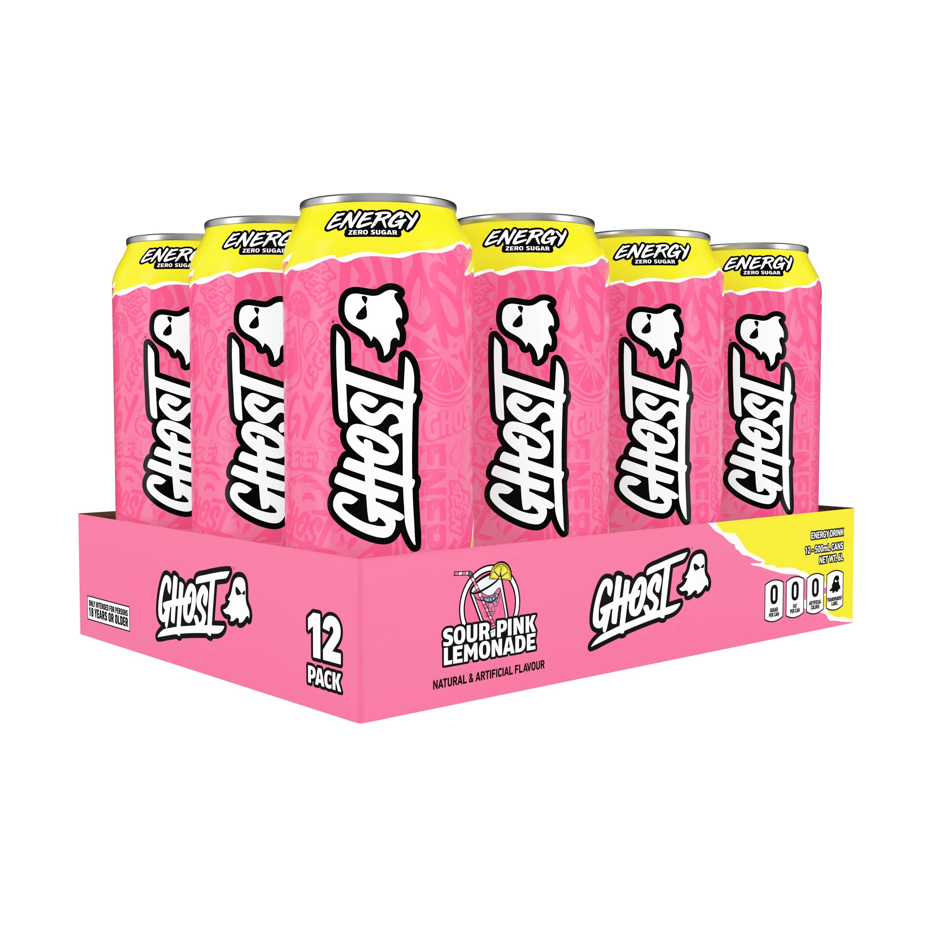 Ghost Energy - 12 x 500 ml