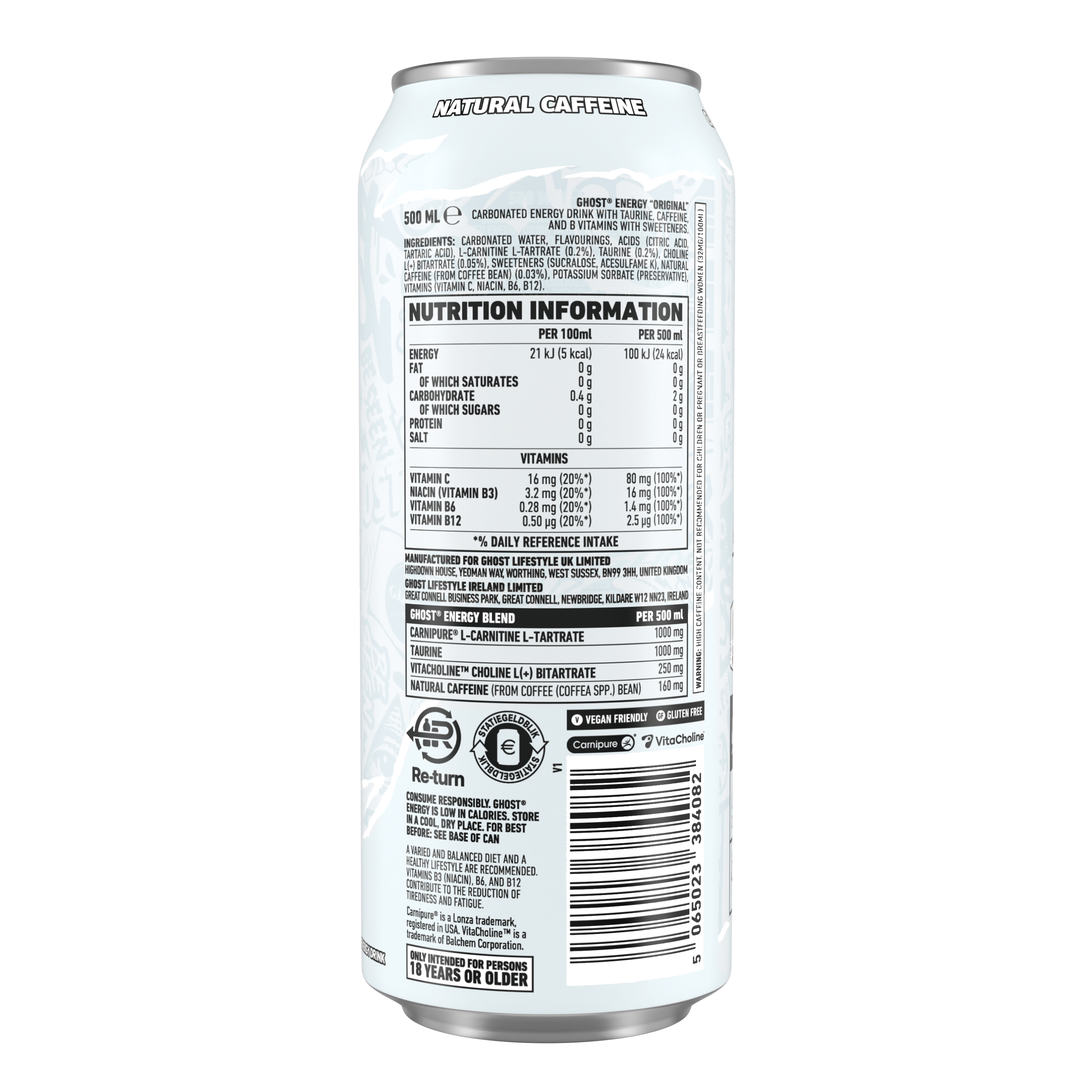 Ghost Energy - 12 x 500 ml