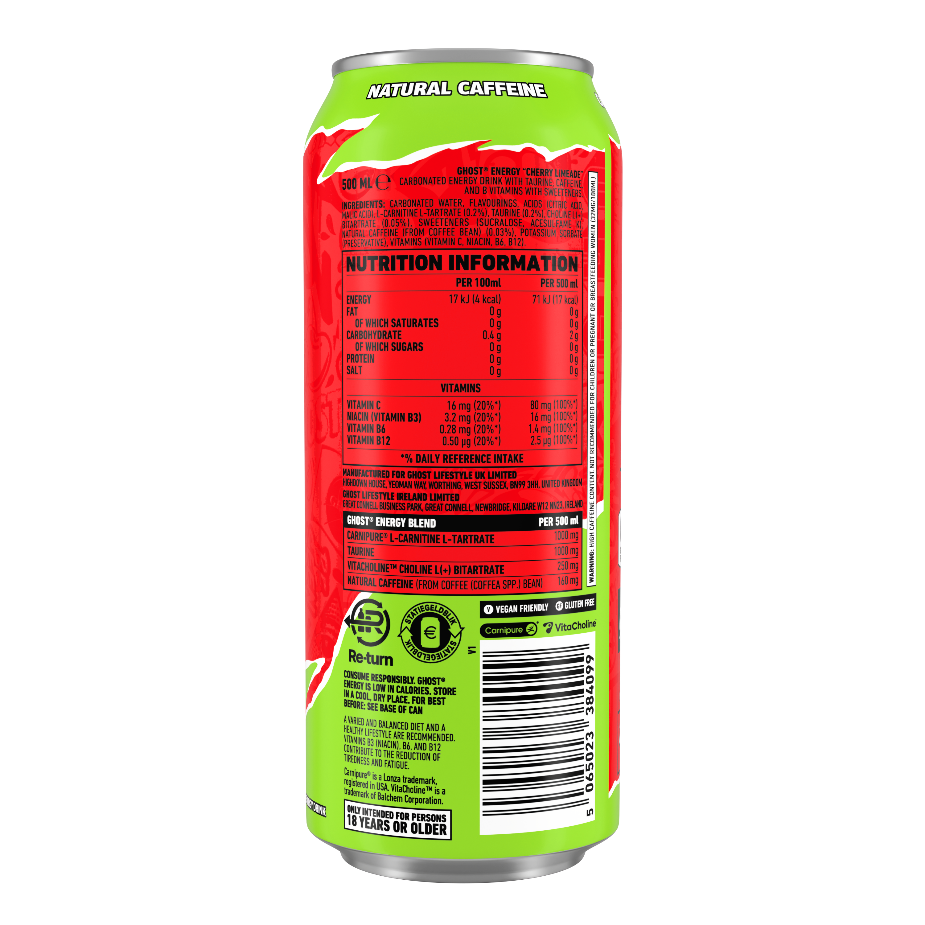 Ghost Energy - 12 x 500 ml