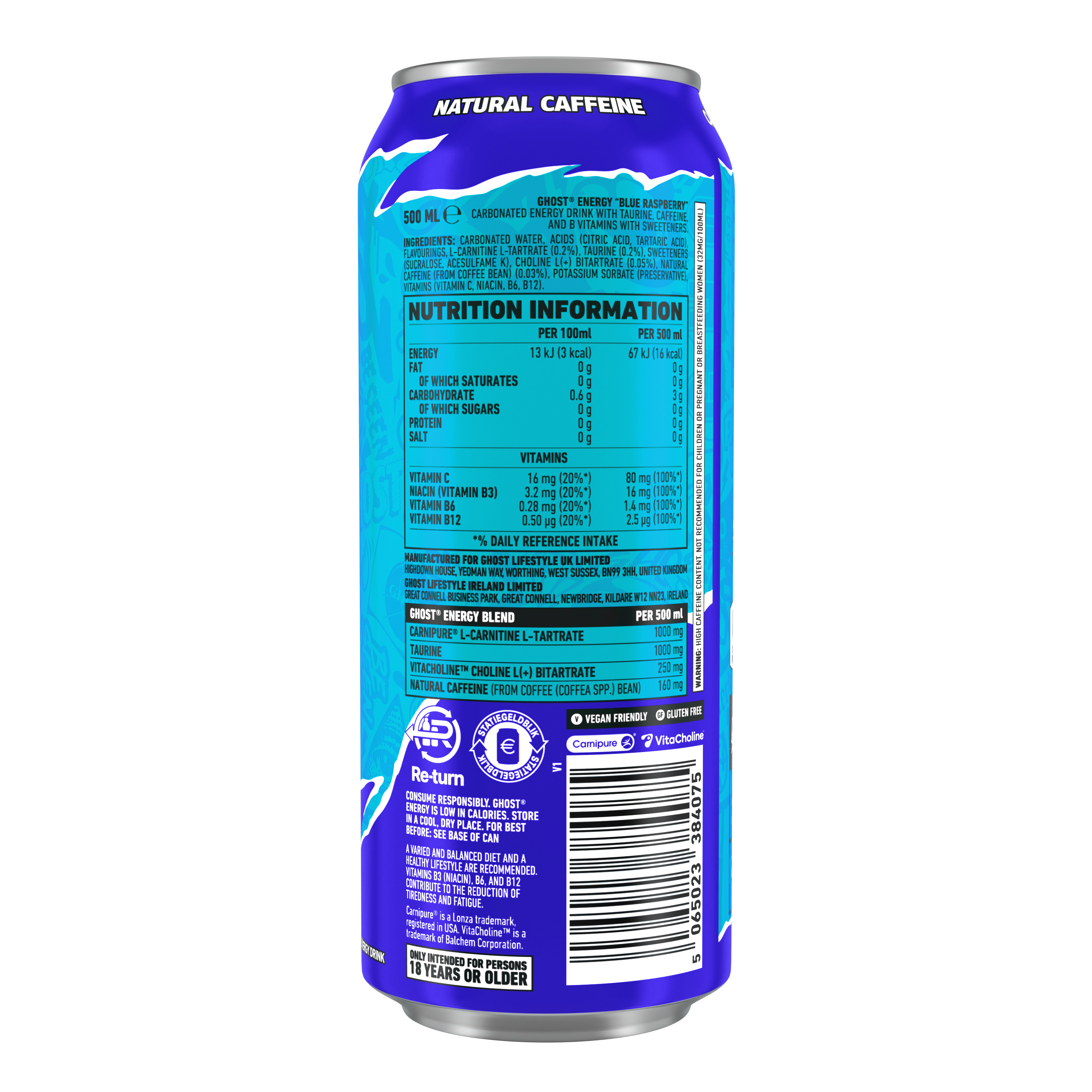 Ghost Energy - 12 x 500 ml