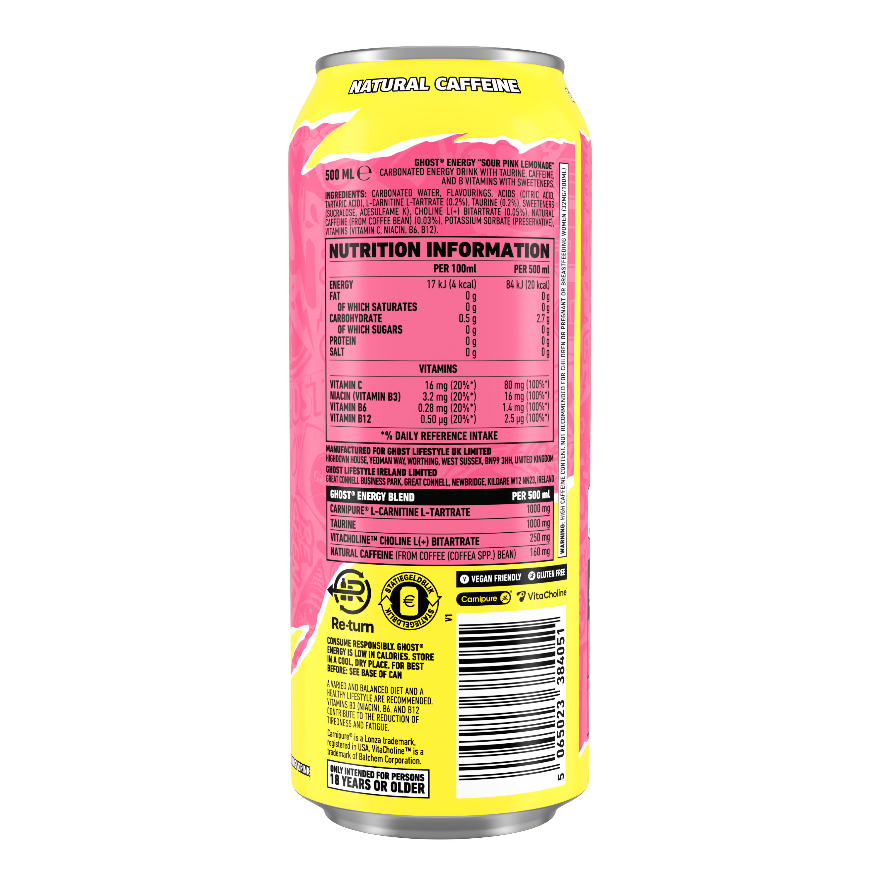Ghost Energy - 12 x 500 ml