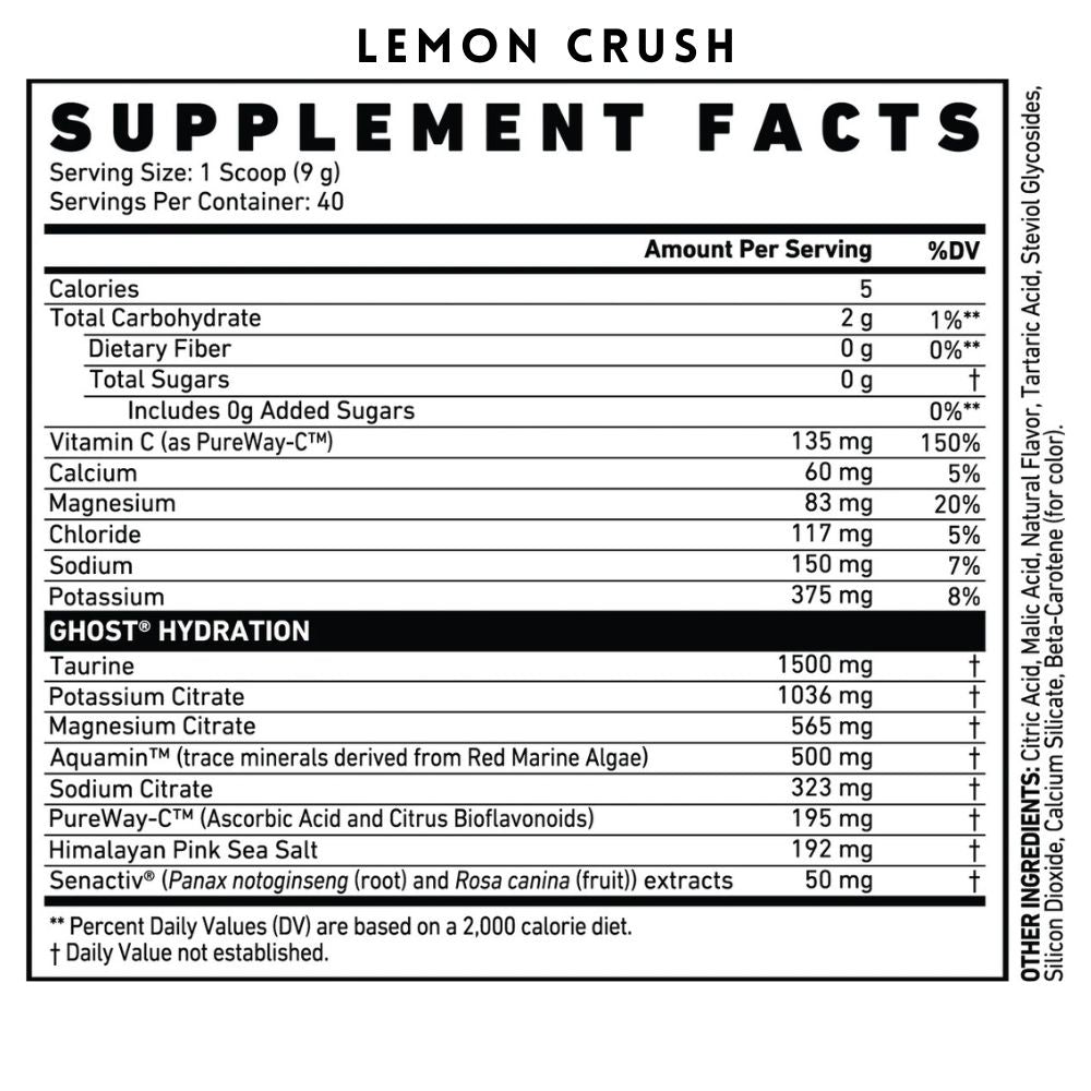 Ghost Hydration - 40 servings