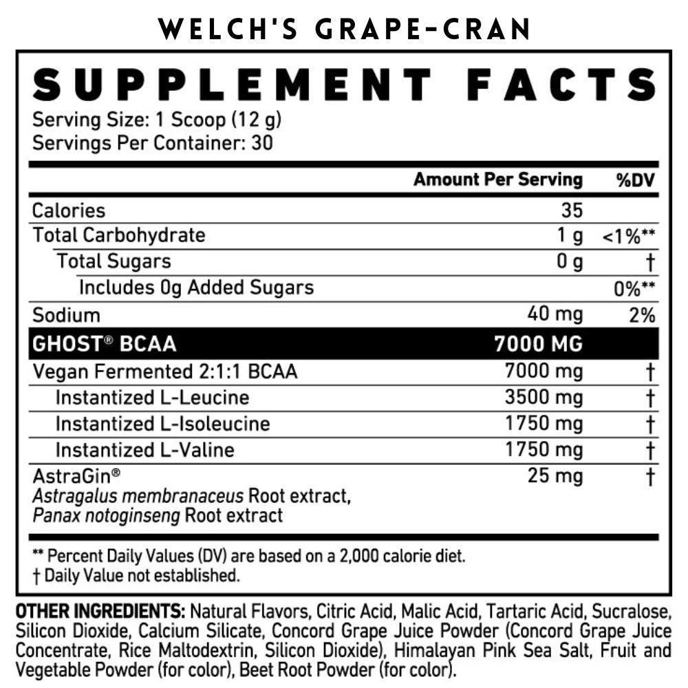 Ghost BCAA - 30 servings