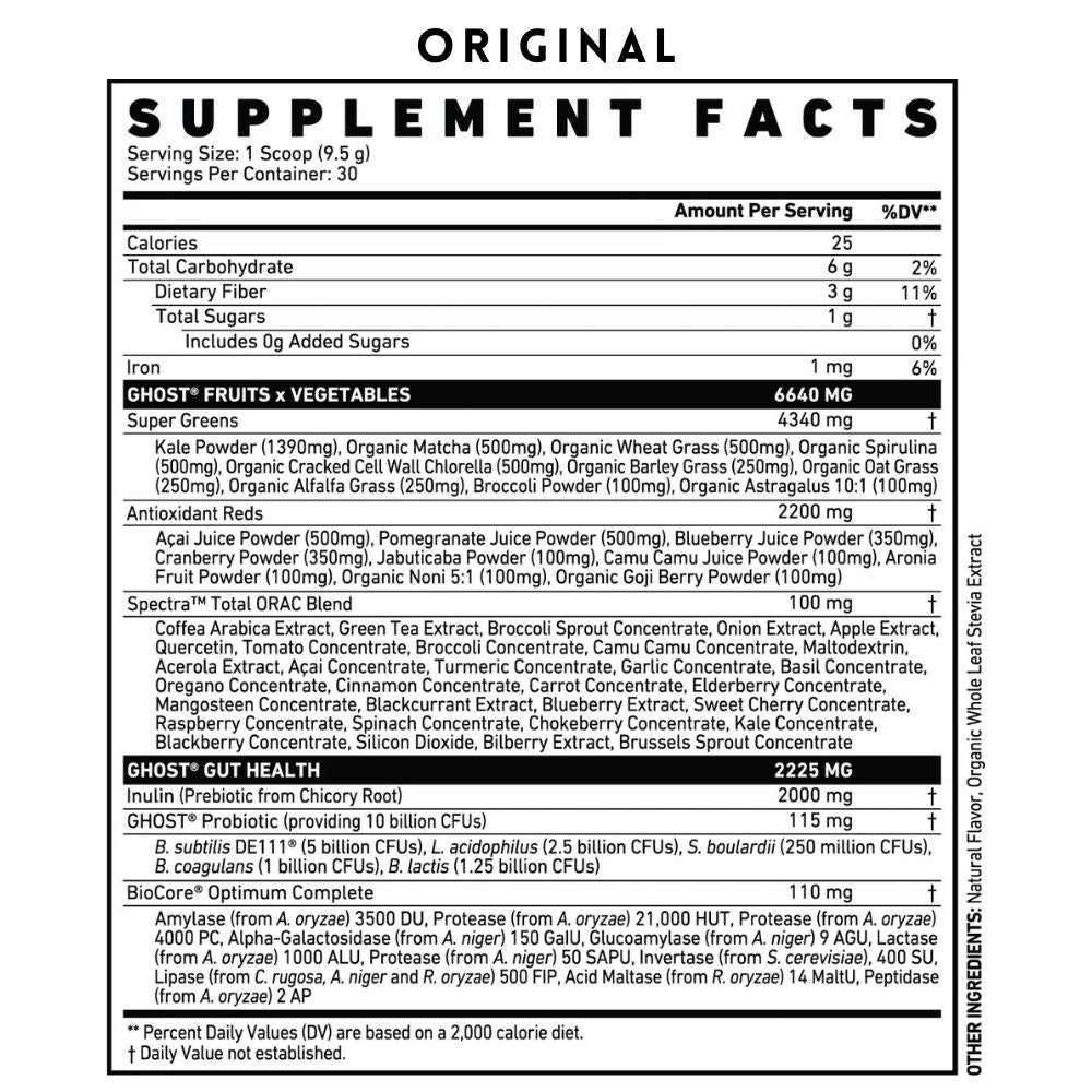 Ghost Greens - 30 servings