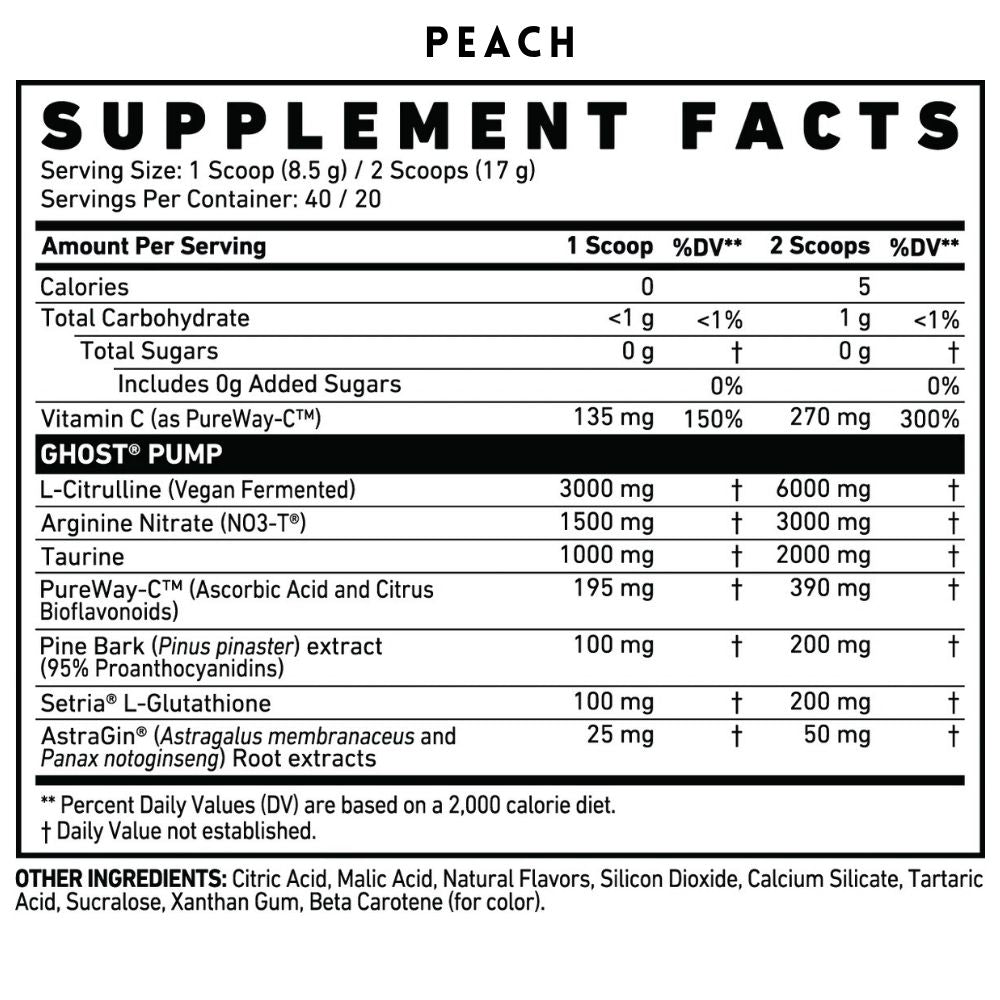 Ghost Pump - 40 servings