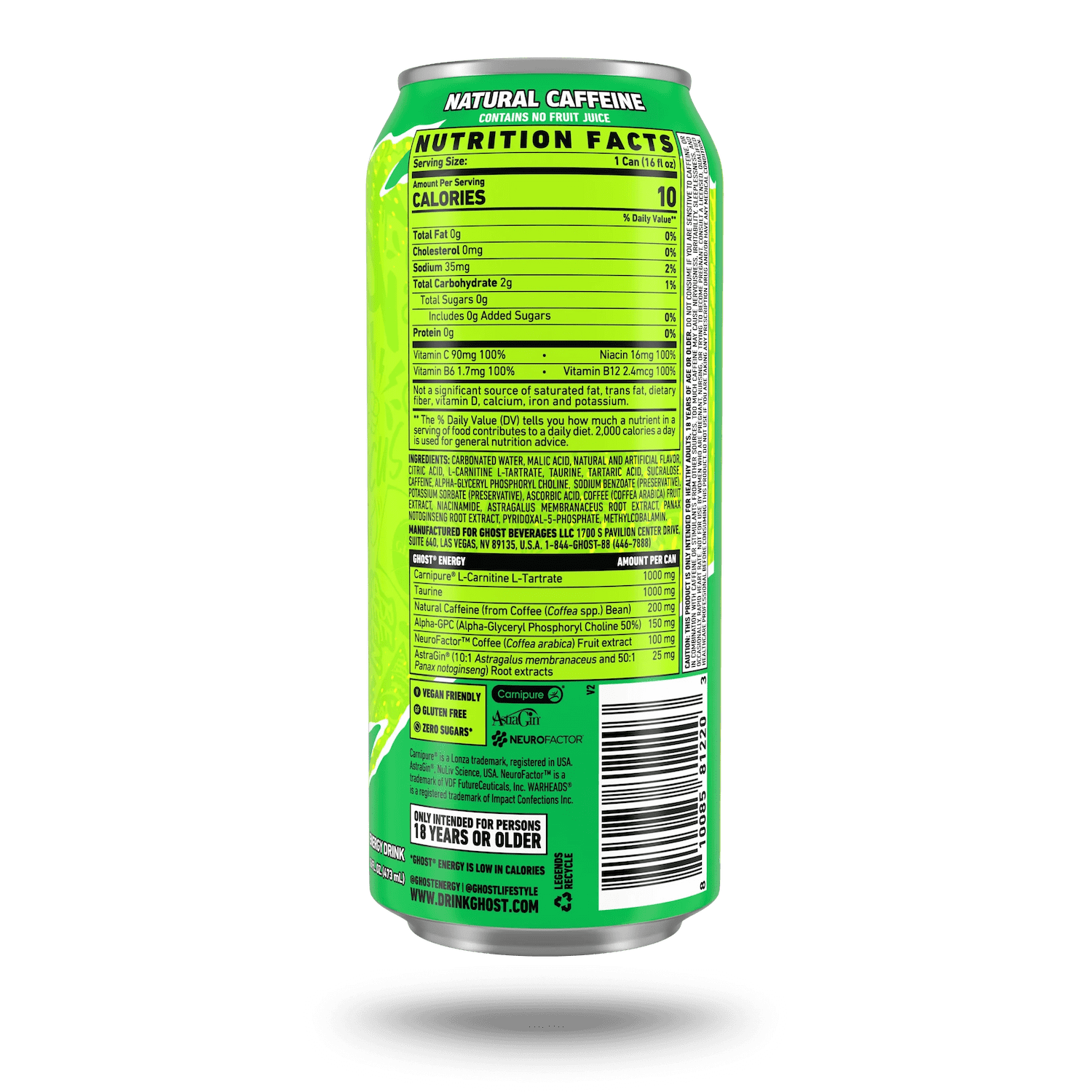 Ghost Energy - 12 x 500 ml