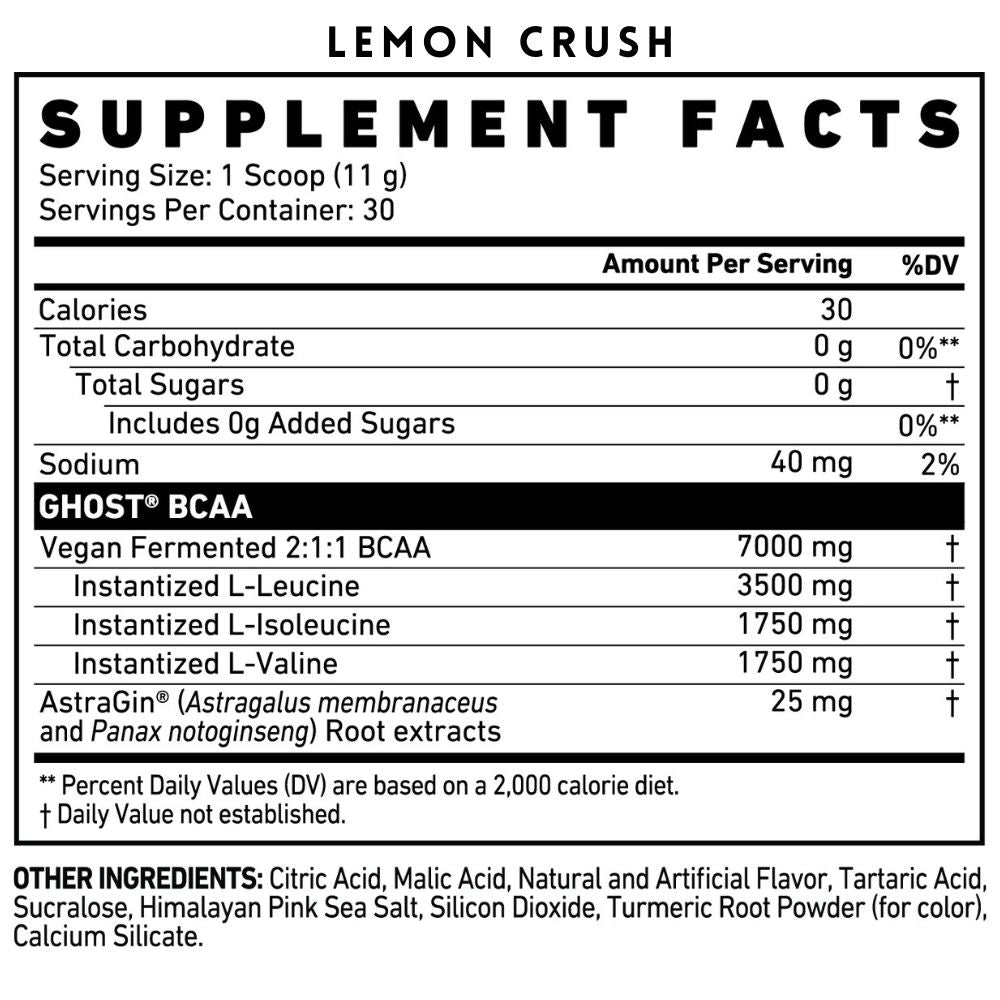 Ghost BCAA - 30 servings
