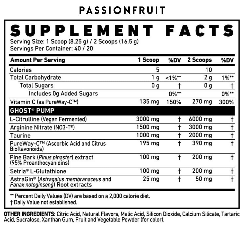 Ghost Pump - 40 servings