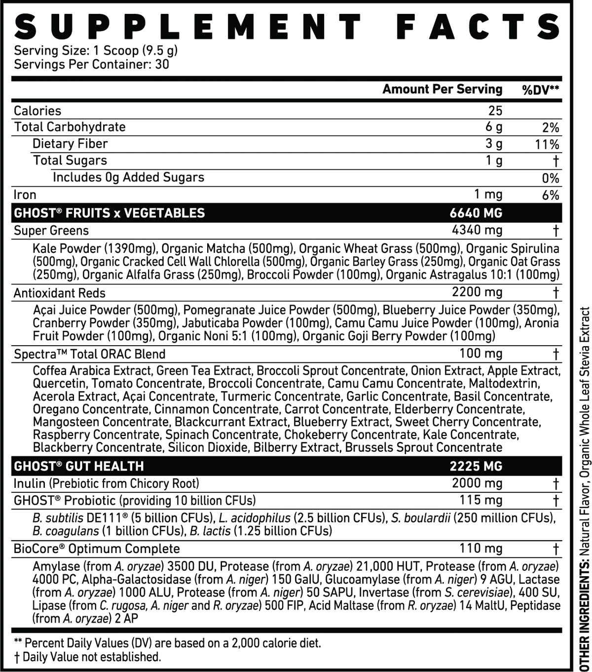 Ghost Greens - 30 servings