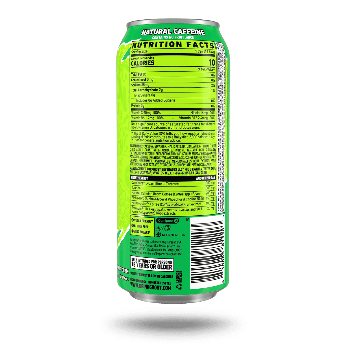 Ghost Energy - 12 x 500 ml
